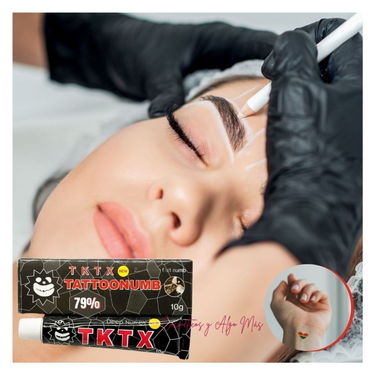 GENERICO - ANESTESIA LOCAL EN CREMA TATTOONUMB AL 79%