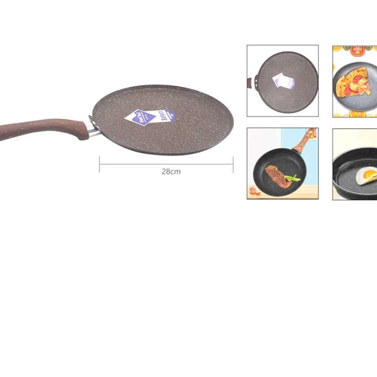 GENERICO - Panquequera 28cm Antiadherente