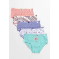 KAYSER - Pack 5x Bikini Algodón P517185-LiL - Lila.-
