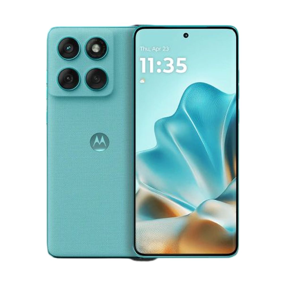 MOTOROLA - Motorola Moto Edge 60 Fusion Smartphone, 8GB RAM + 256GB, Color Celeste Turquesa