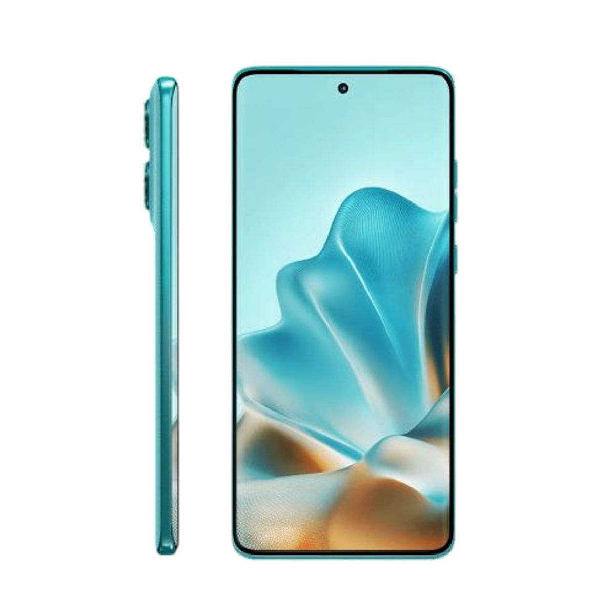 MOTOROLA - Motorola Moto Edge 60 Fusion Smartphone, 8GB RAM + 256GB, Color Celeste Turquesa