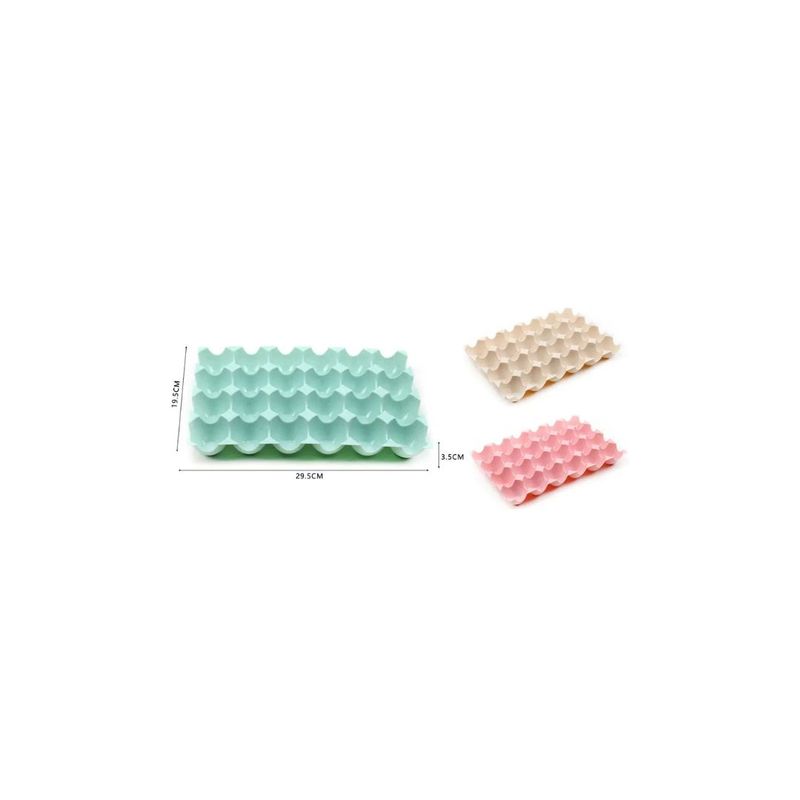 GENERICO - HUEVERA DE 24 COMPARTIMIENTOS 29CM
