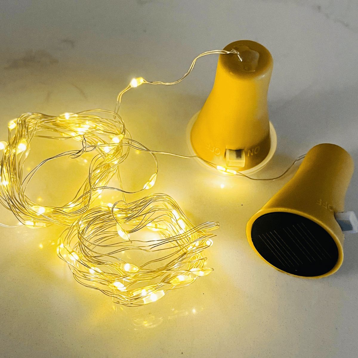 GENERICO - Corcho Hada Solar - Luz Cálida