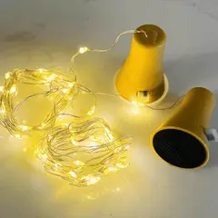 GENERICO - Corcho Hada Solar - Luz Cálida