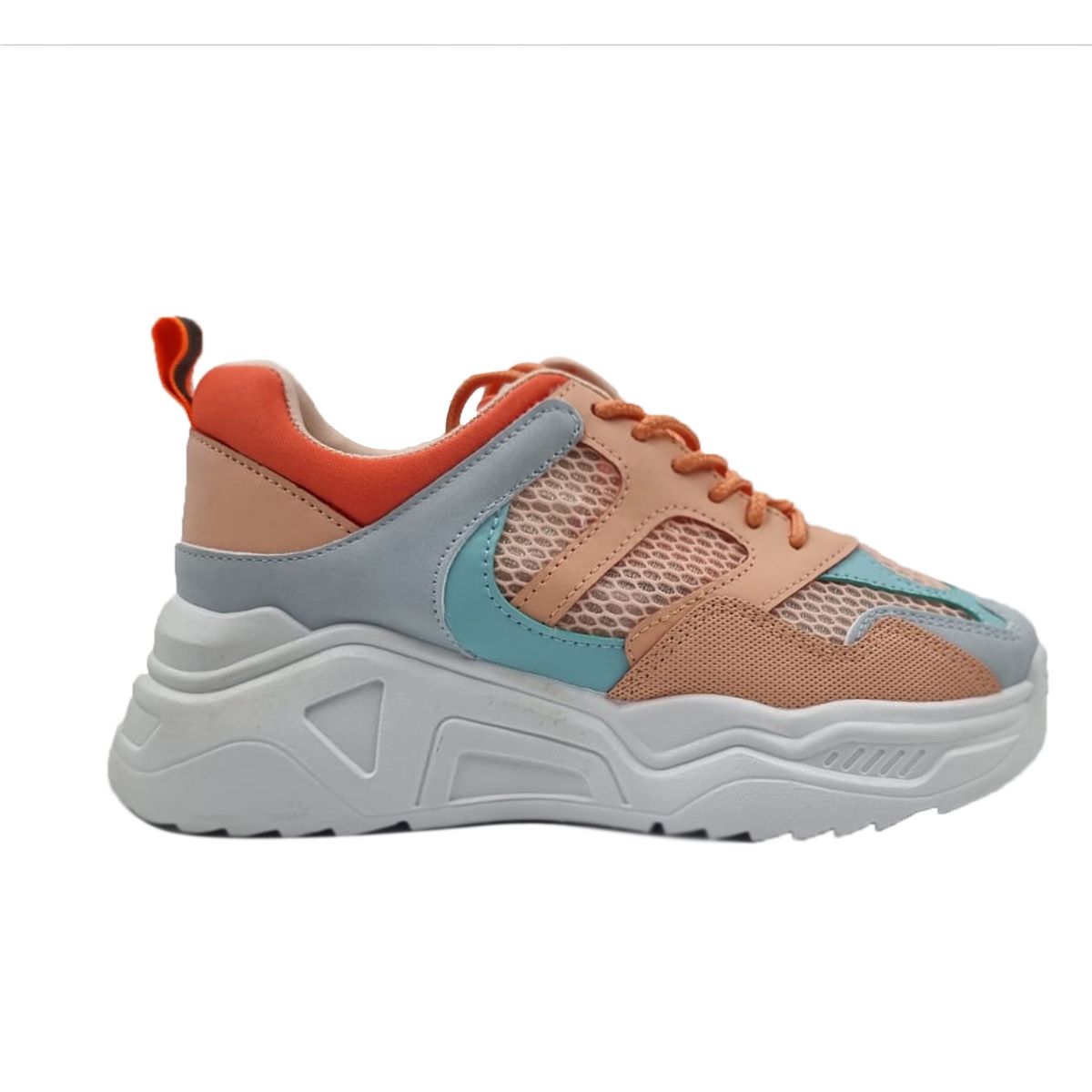 HERIEL - Zapatilla Rosa Plataforma