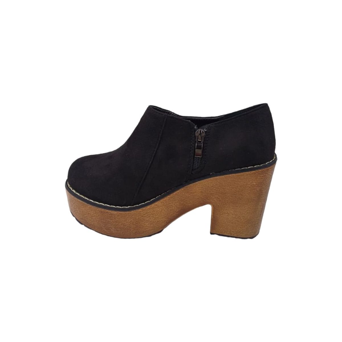 HERIEL - Zapato Negro Plataforma Mujer