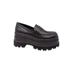HERIEL - Mocasín Negro Plataforma