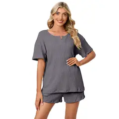 BLWOENS - Pijama Mujer - Gris