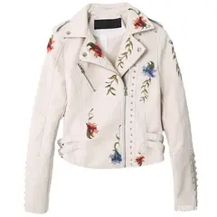 TIOZONEY - Chaqueta PU Mujer