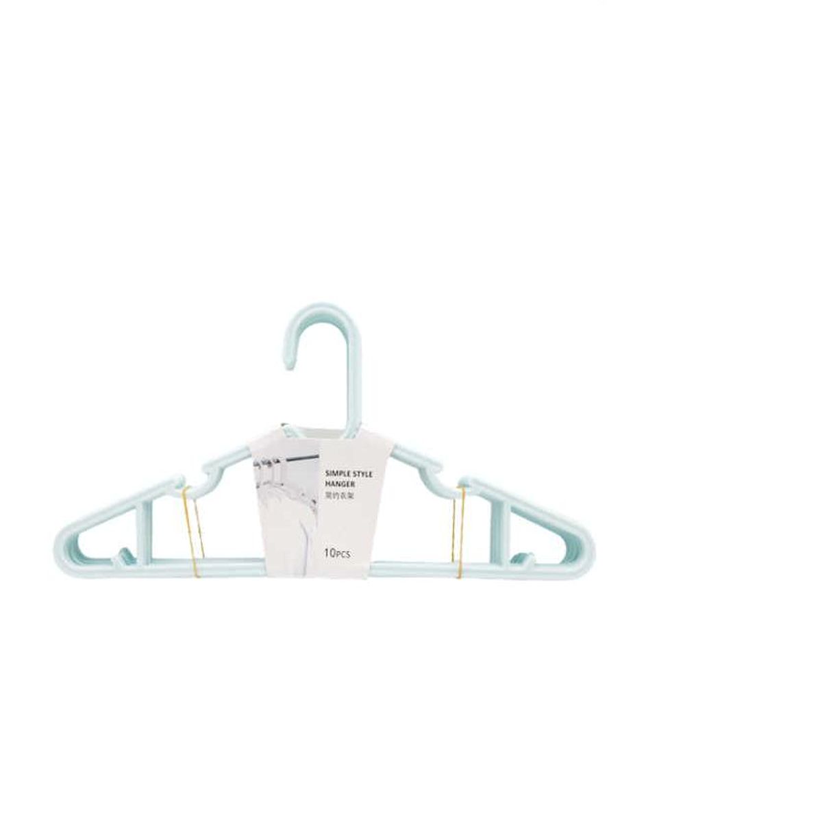 GENERICO - Colgador Ropa Plástico 10pcs