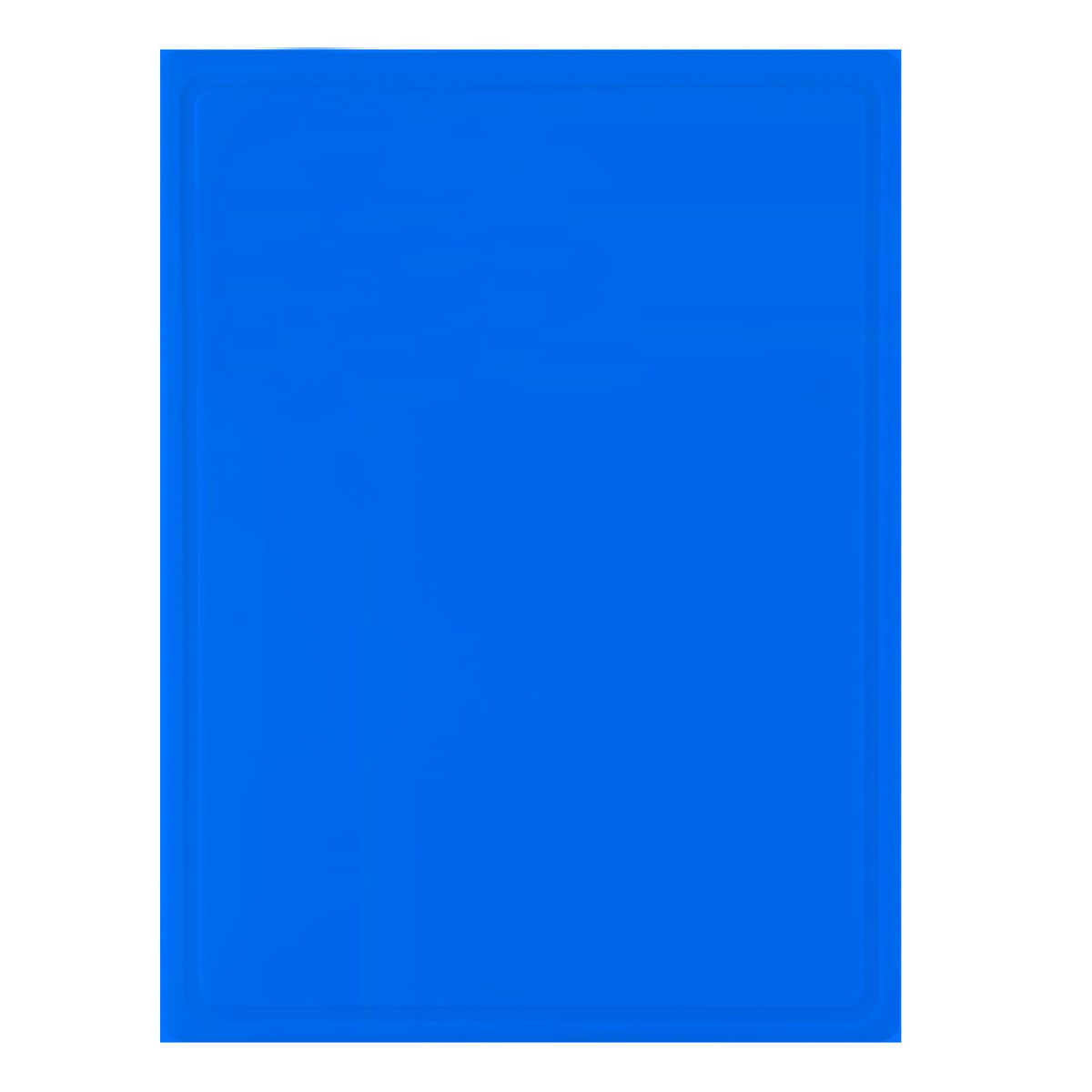 GENERICO - Tabla de cortar azul 45x61x1cm