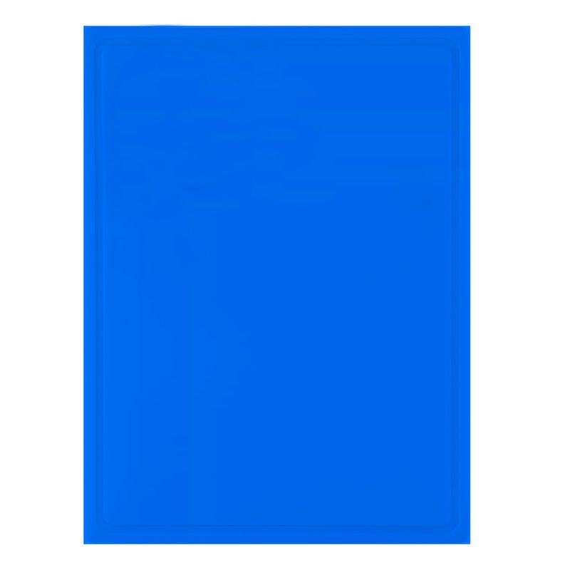 GENERICO - Tabla de cortar azul 45x61x1cm