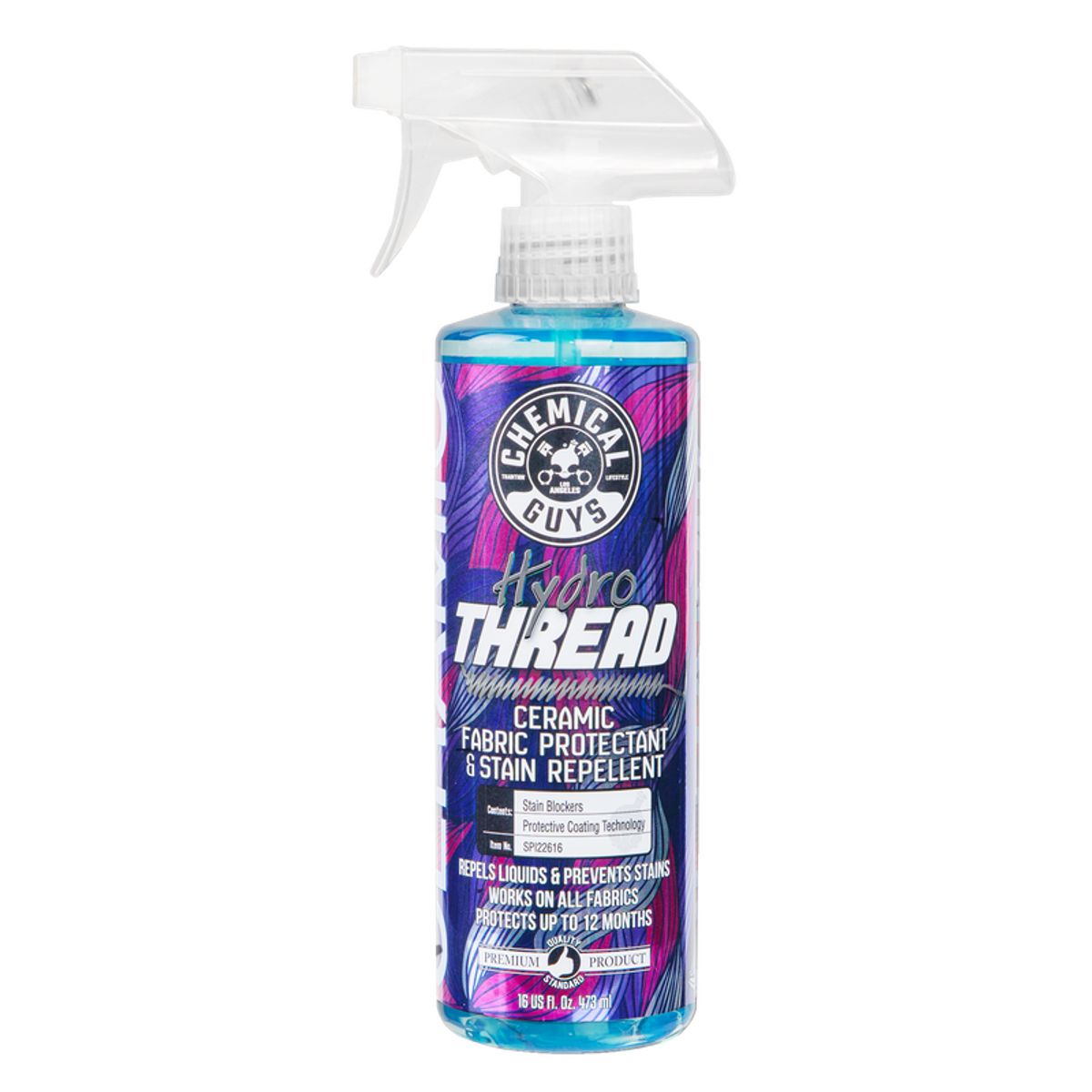 CHEMICAL GUYS - Protector de telas tapices Chemical Guys Hydrothread -473 ml