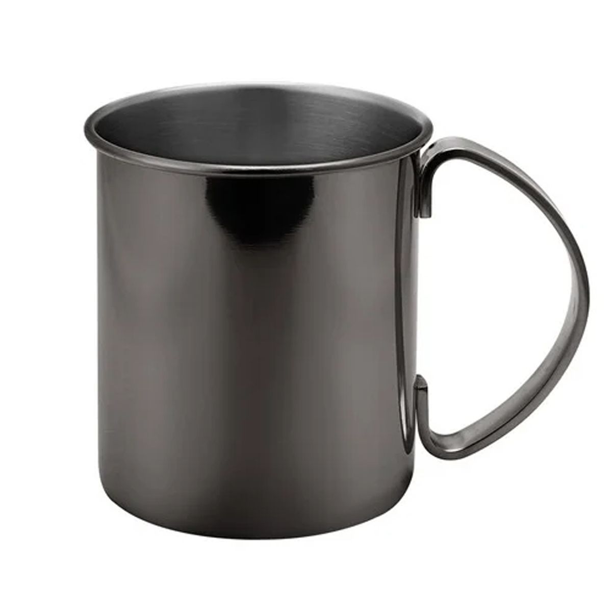 GENERICO - Tazón Moscow Mule 16OZ Negro Set 2 piezas