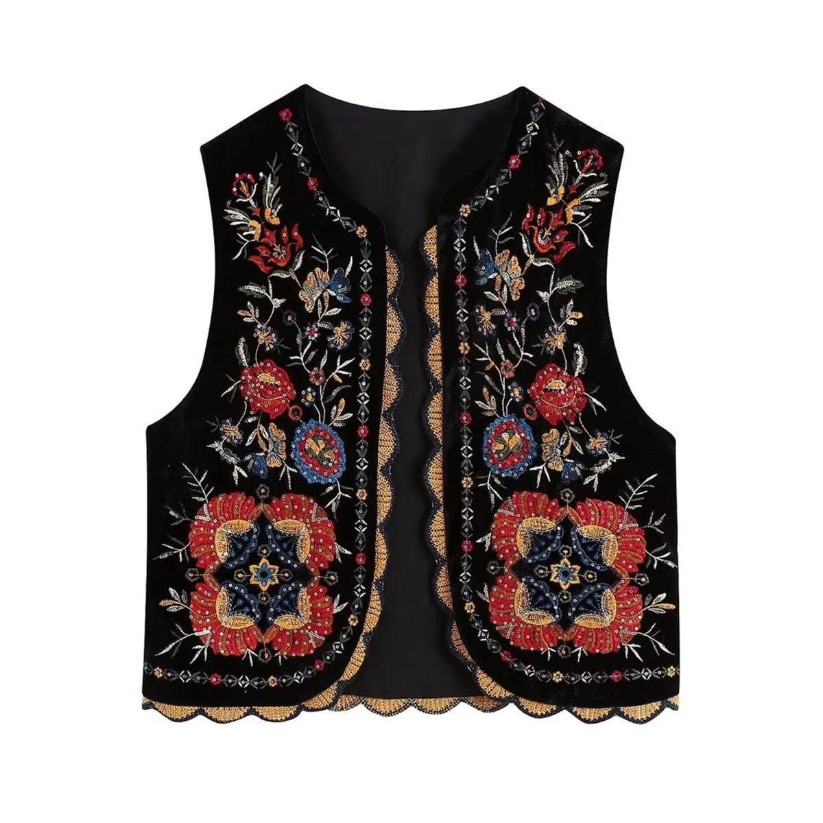 TIOZONEY - Chaqueta de moda mujer -Negro