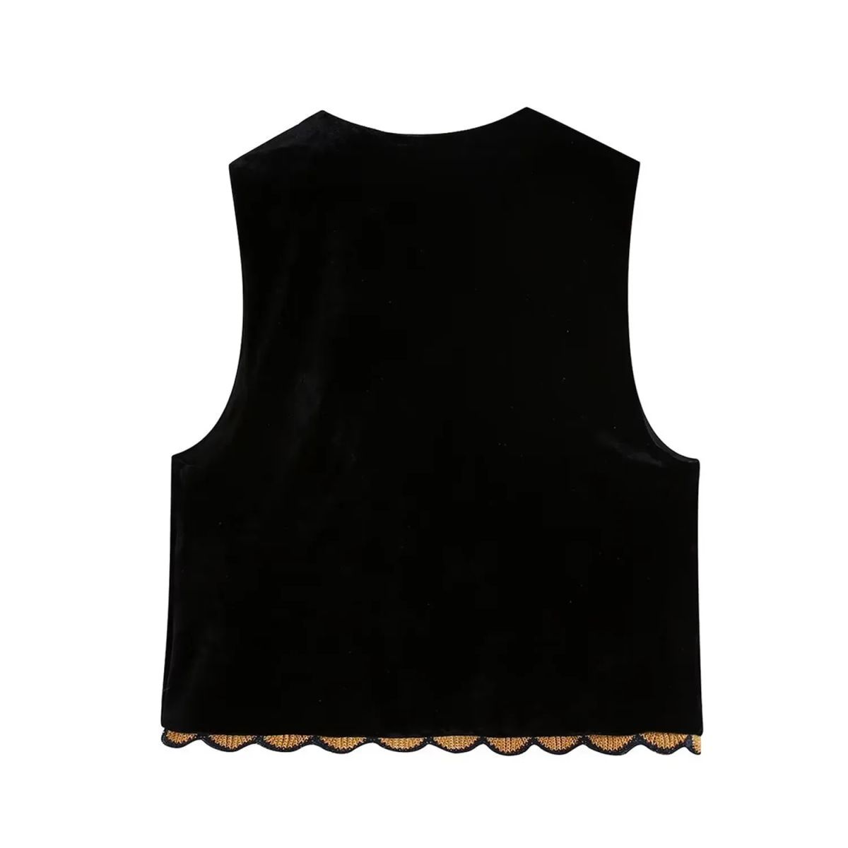 TIOZONEY - Chaqueta de moda mujer -Negro
