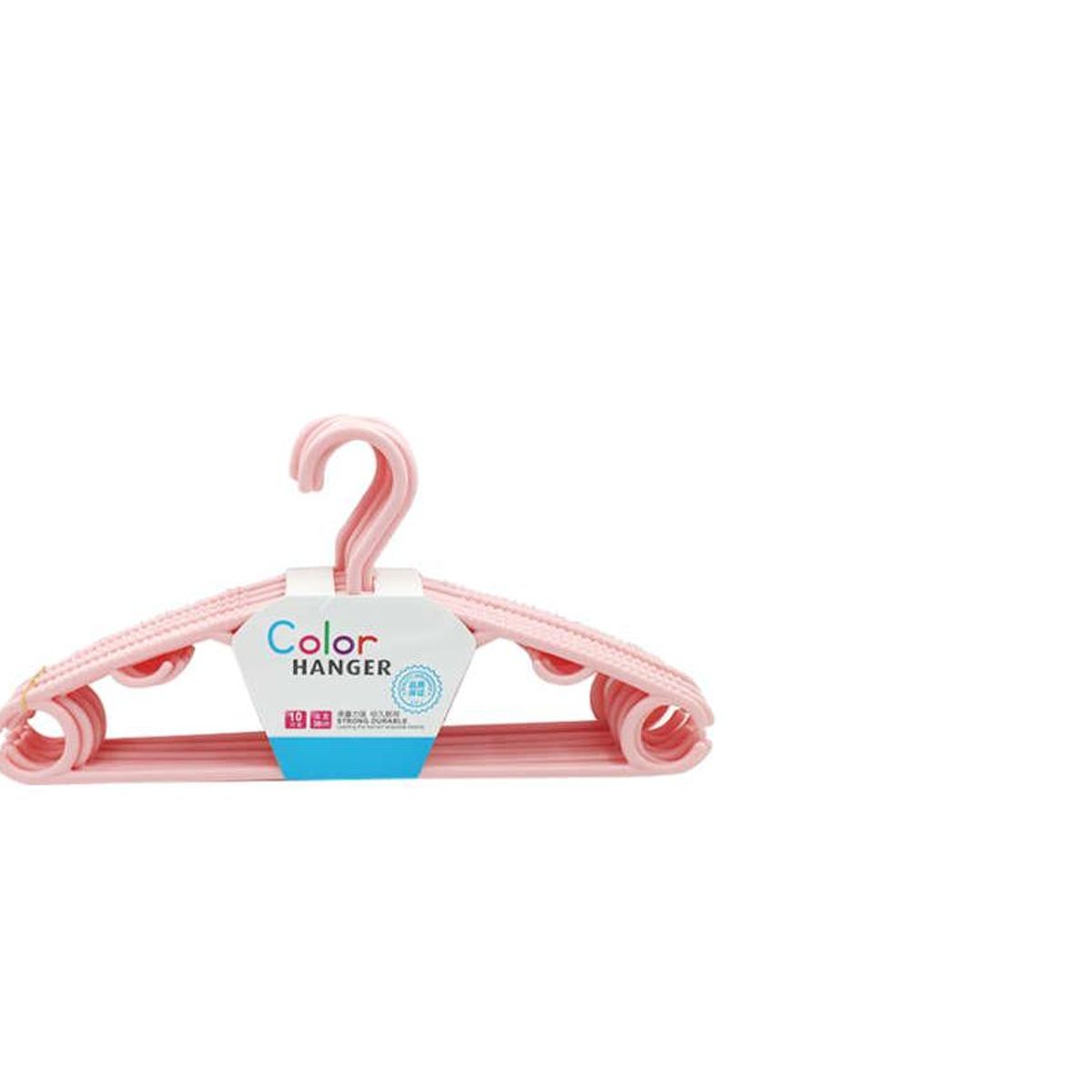 GENERICO - Colgador Ropa Plástico 10pcs