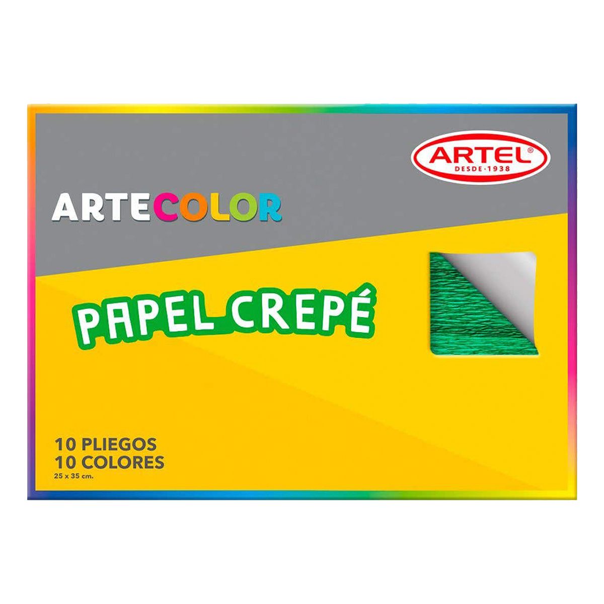 ARTEL - Estuche Artecolor Papel Crepé - Artel