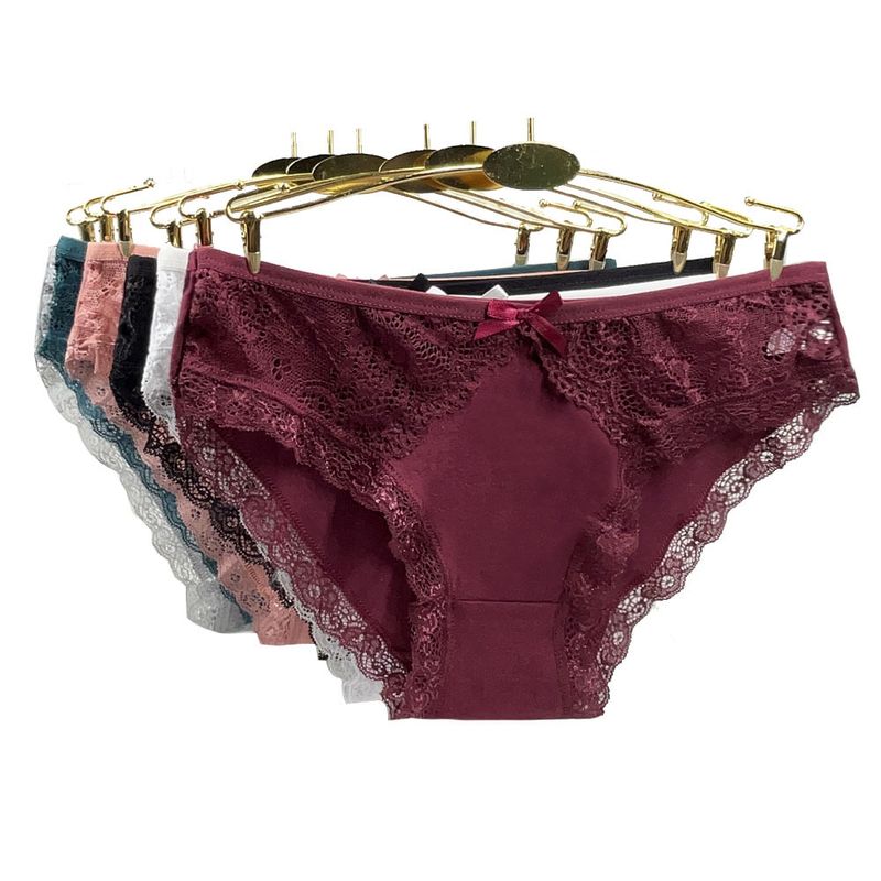 BLWOENS - Pack 6 Calzon Mujer - Gris