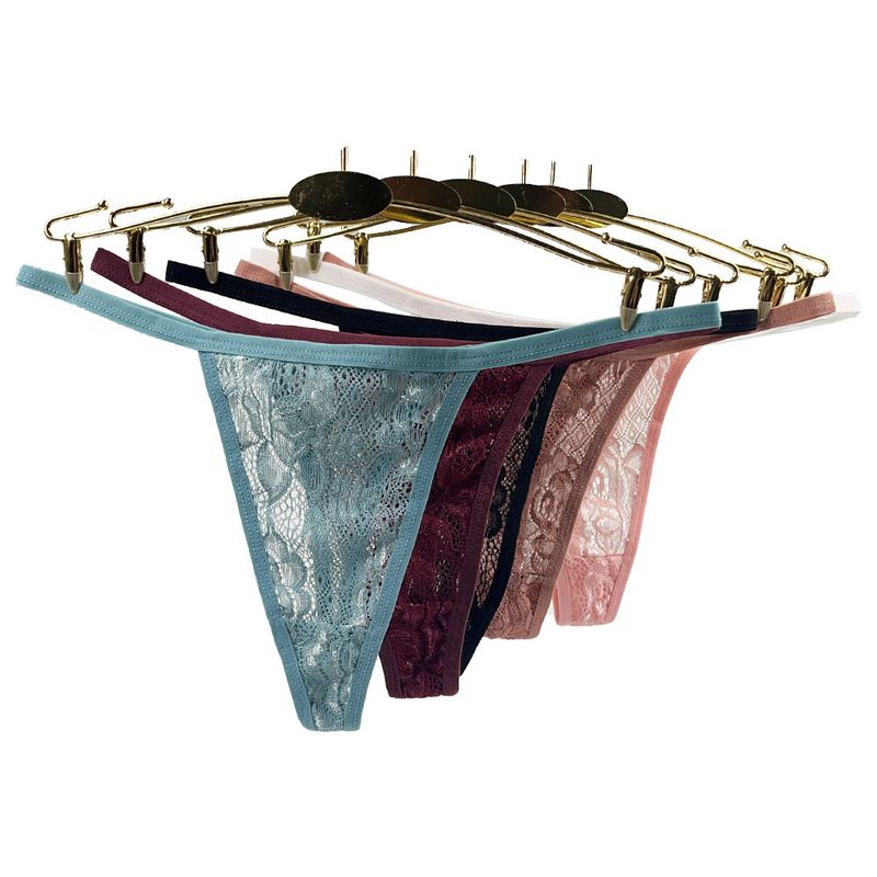 BLWOENS - Pack 6 Calzon Mujer - Rojo