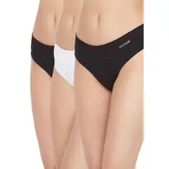 KAYSER - Tripack Colaless Algodón P3120640 - Negro