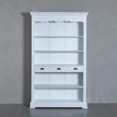 DECOMUEBLES - Estante Atenas Blanco