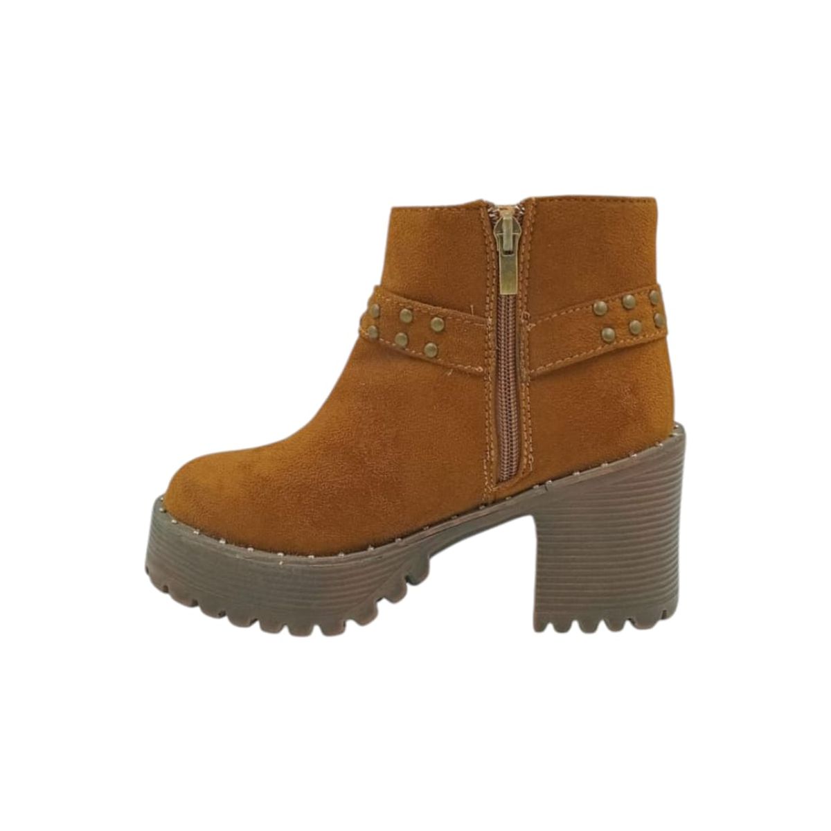 HERIEL - Botin Café Plataforma Mujer