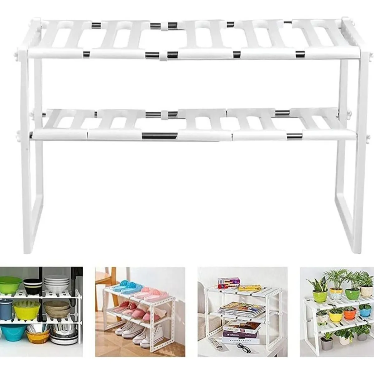 GENERICO - Organizador Estante De Cocina Multiuso Organizador De Ollas