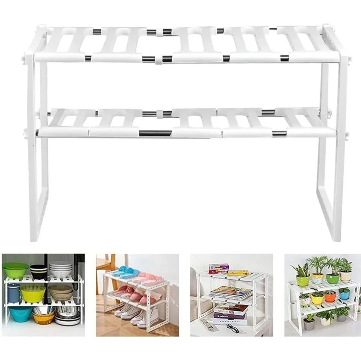 GENERICO - Organizador Estante De Cocina Multiuso Organizador De Ollas