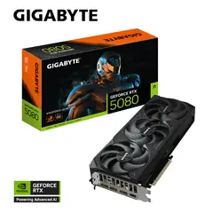 GIGABYTE - Tarjeta de Video - RTX 5080 WindForce OC SFF - 16G GDDR7.