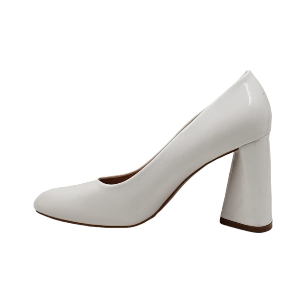 HERIEL - Zapato Charol Taco Cuadrado Colores