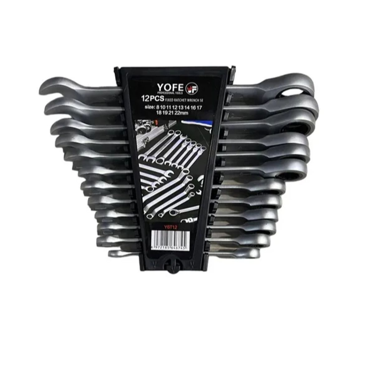 GENERICO - Juego De Llaves Punta Corona Chicharra Rachet 12 Piezas