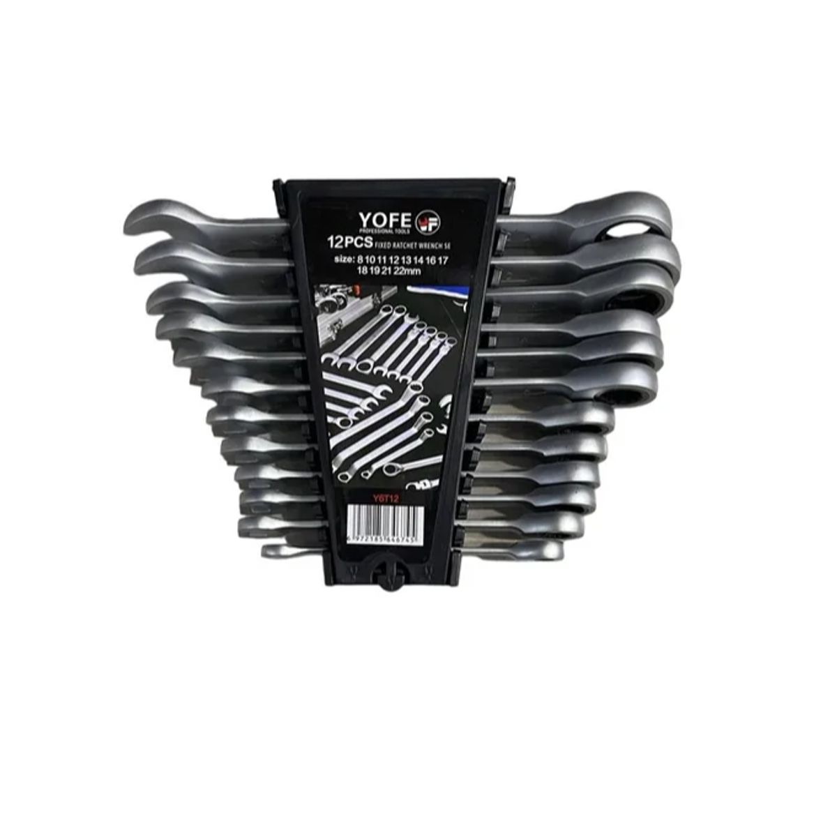 GENERICO - Juego De Llaves Punta Corona Chicharra Rachet 12 Piezas