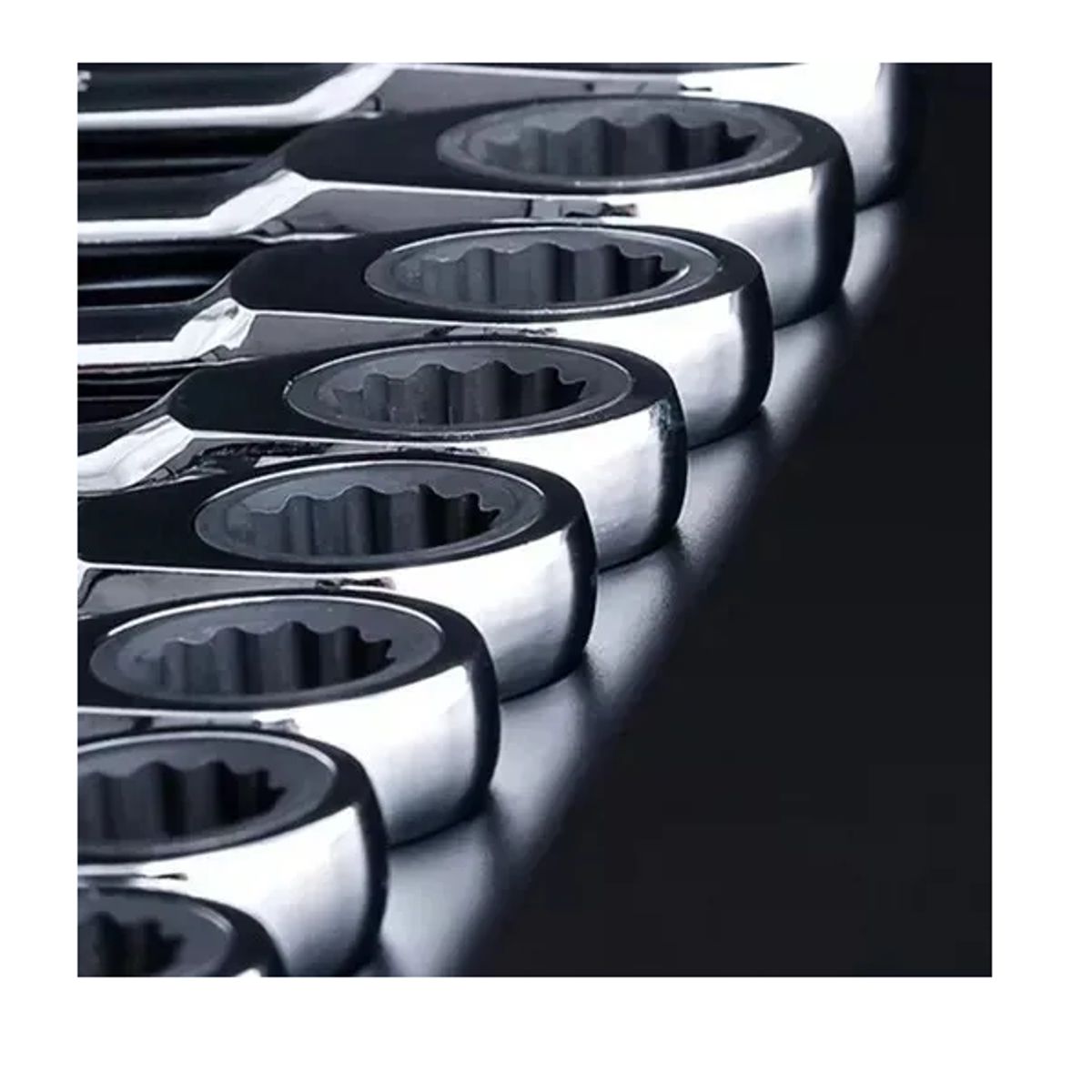 GENERICO - Juego De Llaves Punta Corona Chicharra Rachet 12 Piezas