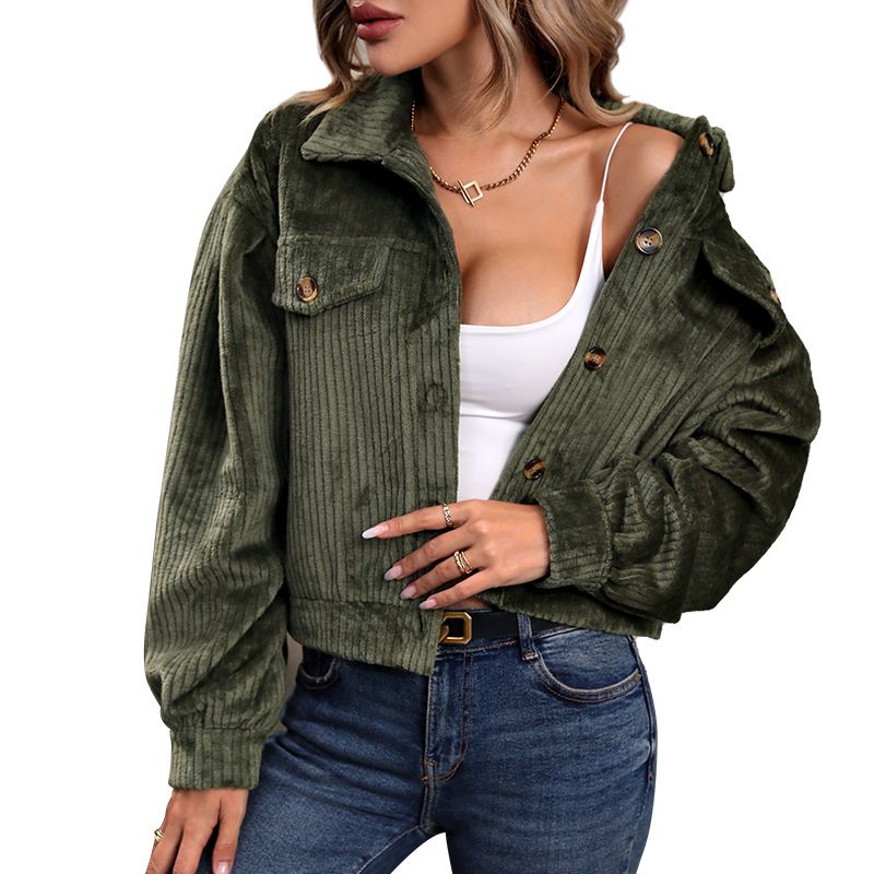 BLWOENS - Chaqueta para mujer - Verde