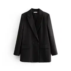BLWOENS - Chaqueta formal para mujer -Negro
