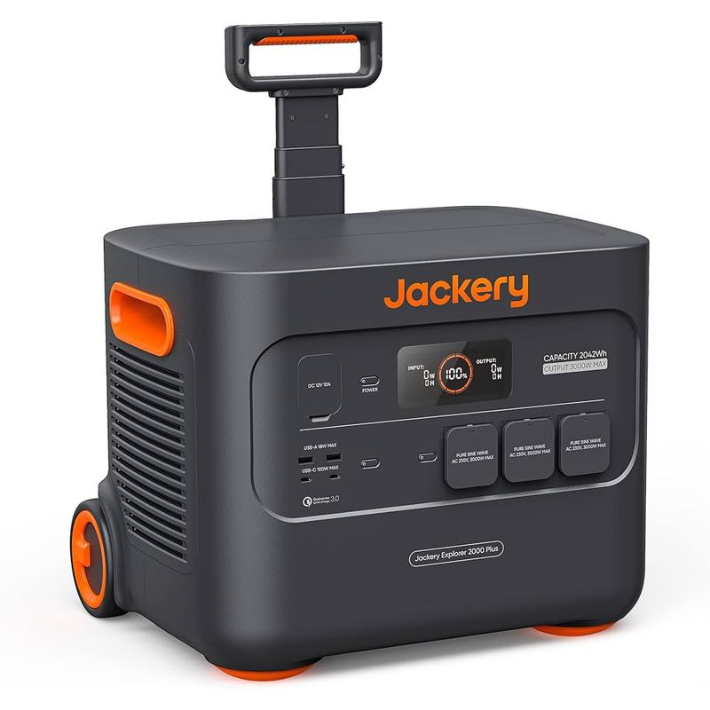 JACKERY - Estacion de Energia Portatil Jackery Explorer 2000 Plus Camping.