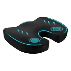 GENERICO - Cojín Coxis Ergonómico Ortopédico Con Memoria Asiento.