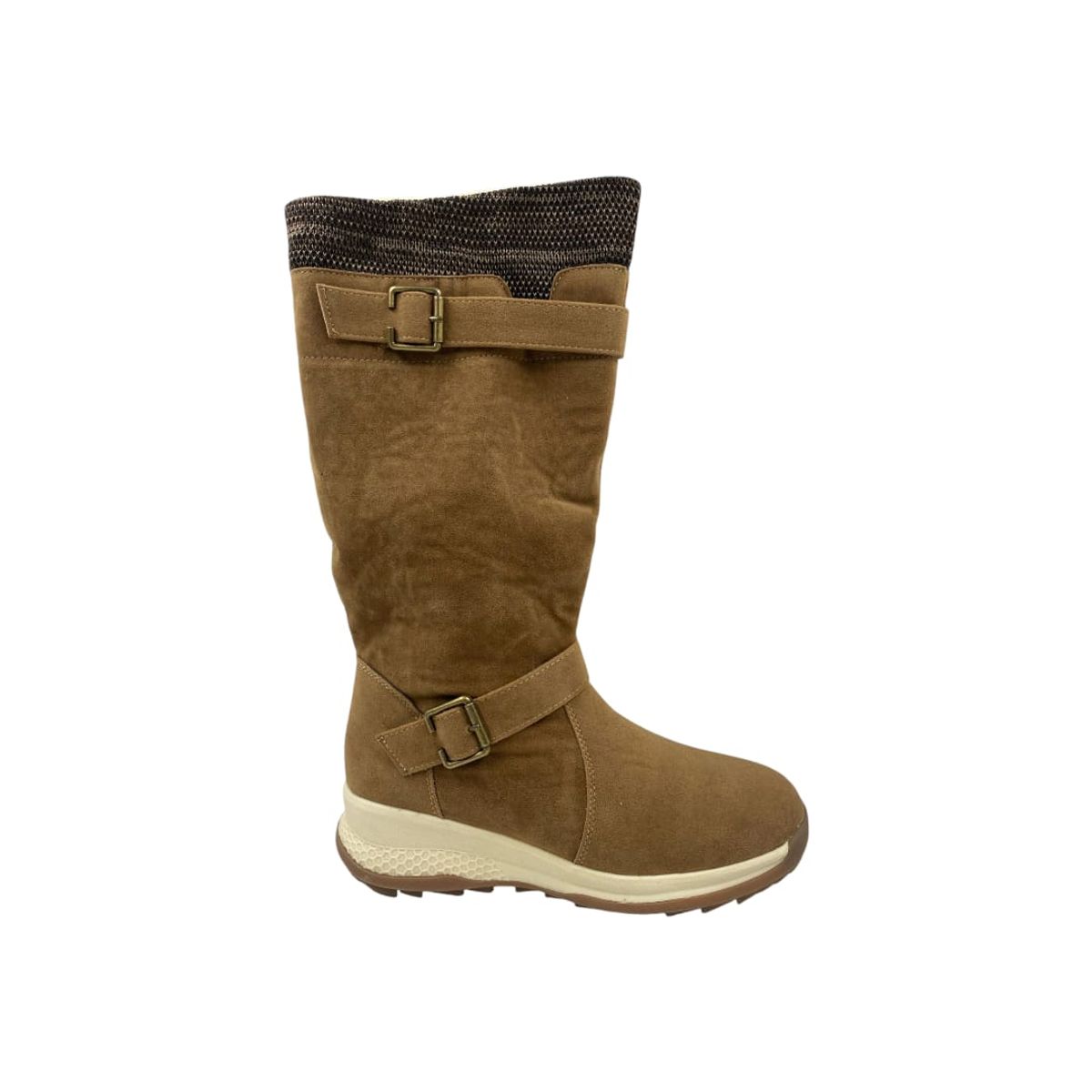 HERIEL - Bota Camel Chiporro Mujer.
