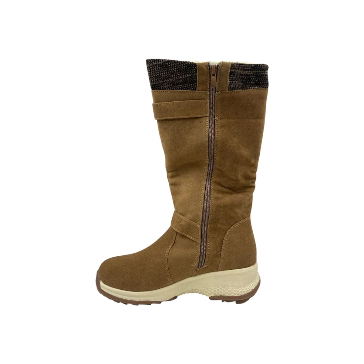 HERIEL - Bota Camel Chiporro Mujer.