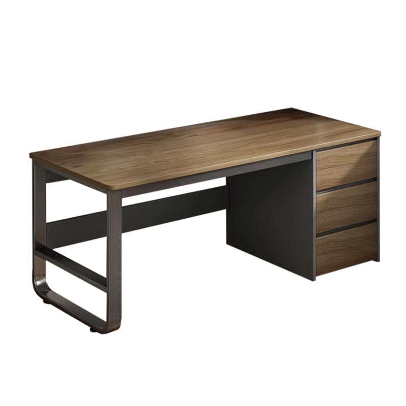BE DESIGN - ESCRITORIO EJECUTIVO METAL CAFÉ NEGRO