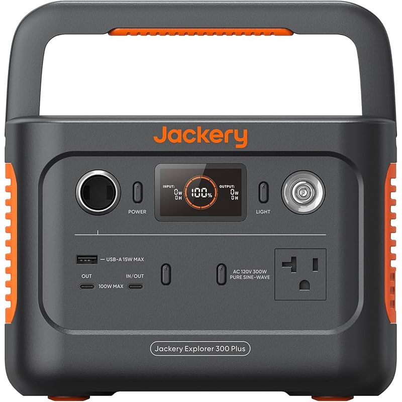 JACKERY - Estacion de Energia Portatil Jackery Explorer 300 Plus Camping