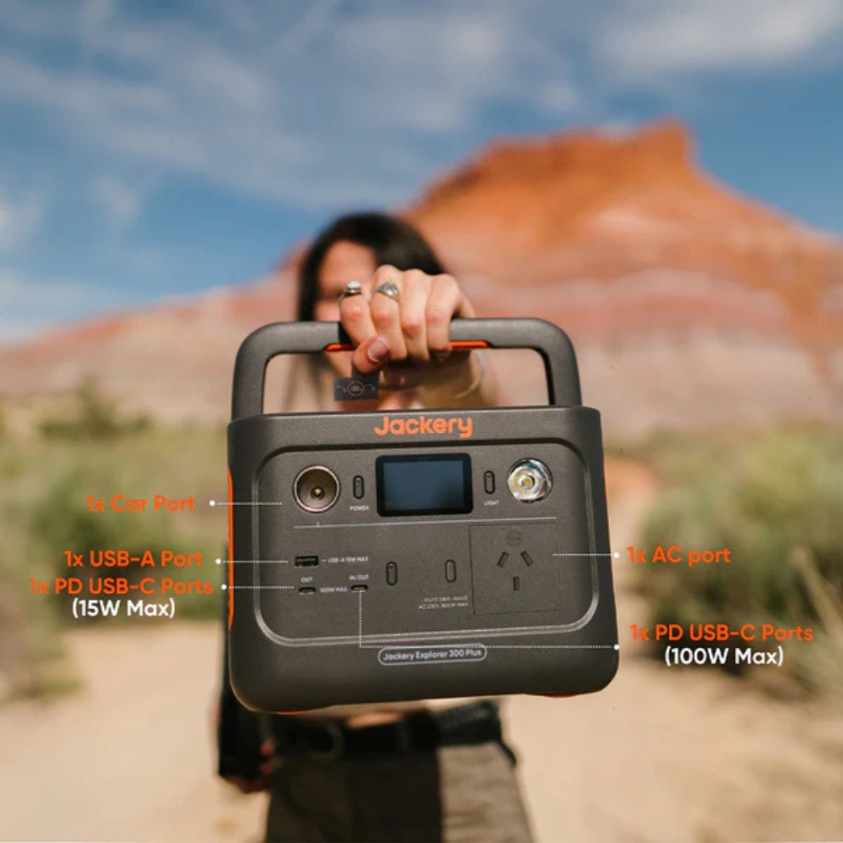 JACKERY - Generador Estación De Energia Portatil Jackery Explorer 300 Plus Ups