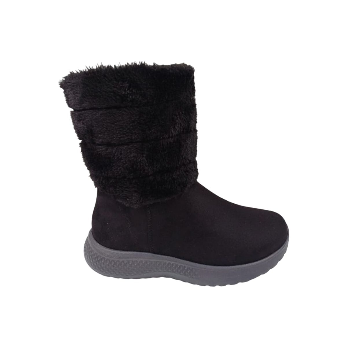 HERIEL - Bota Negra Chiporro Mujer.