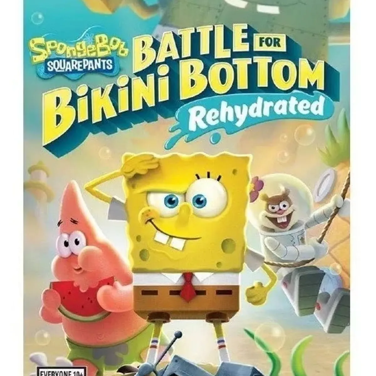 NINTENDO - Bob Esponja Battle For Bikini Bottom Rehydrated Switch- SniperCL