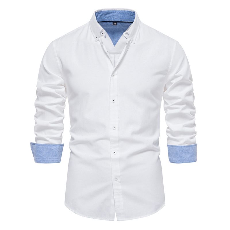 BLWOENS - Polerón con botones para Hombre - Blanco.