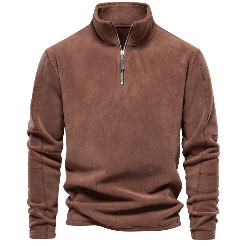 BLWOENS - Polerón micropolar para Hombre - Café.