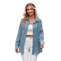 BLWOENS - Chaqueta para mujer - Azul