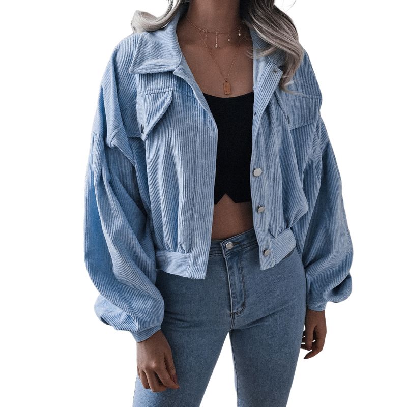 BLWOENS - Chaqueta de invierno mujer - Azul