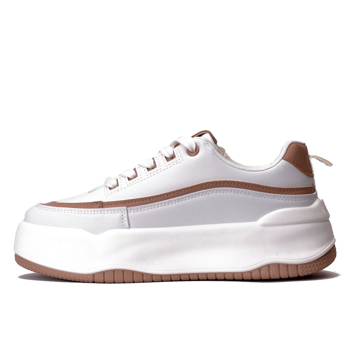 CHINITOWN - Zapatilla Urbana Mujer Beige Rosella Chinitown